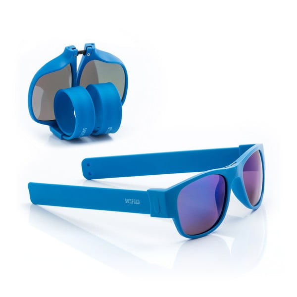 Ochelari de soare pliabili InnovaGoods Sunfold ES5, albastru