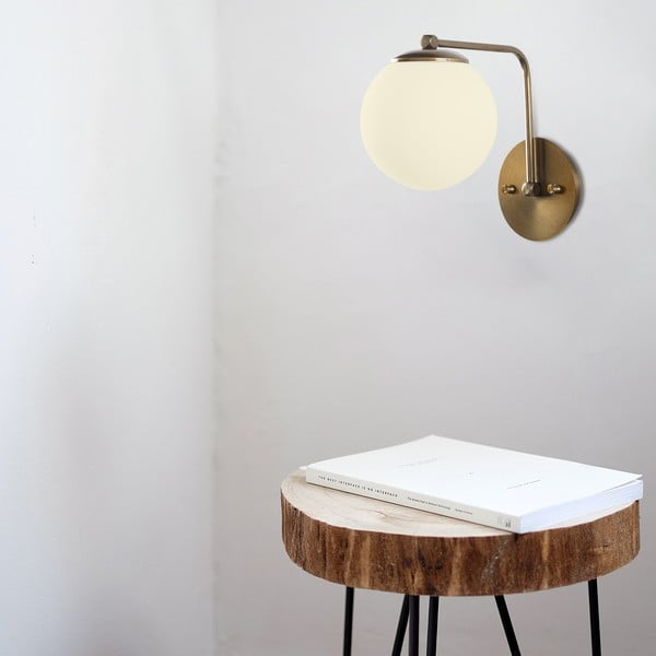 Aplică de perete aurie ø 15 cm Daisy – Opviq lights-image-1