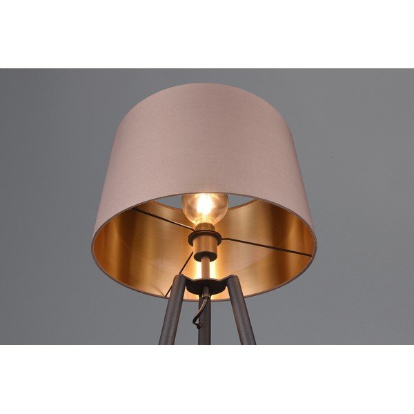 Lampadar negru cu raft (înălțime 152 cm) Colette – Reality-image-3