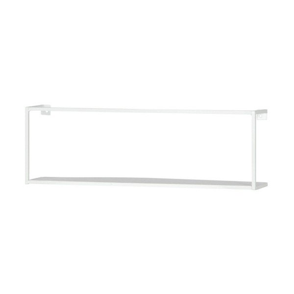 Raft de perete WOOOD Meert, 50 cm, alb-image-2