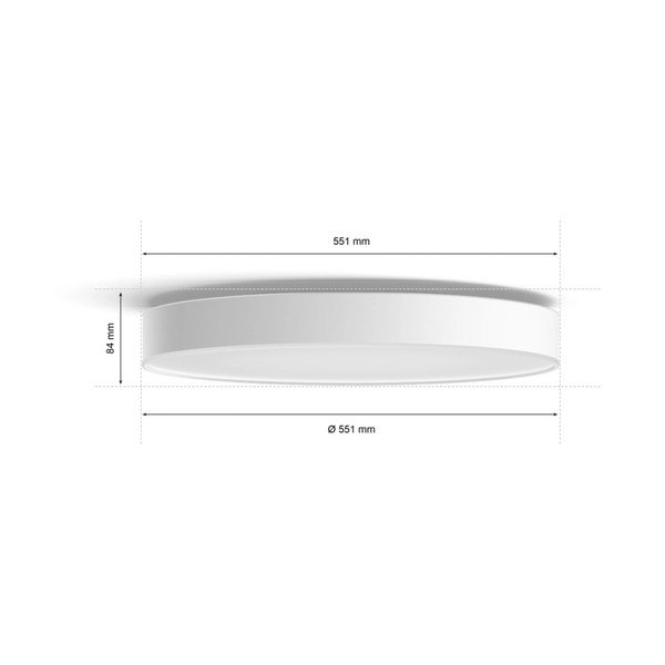 Plafonieră smart LED 48 W Enrave – Philips Hue-image-3