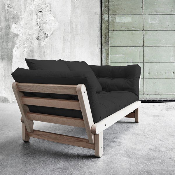Canapea extensibilă Beat Beech/Grey-image-1