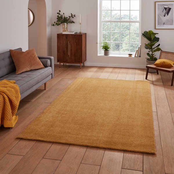 Covor galben ocru lavabil 120x170 cm Cove – Think Rugs-image-2