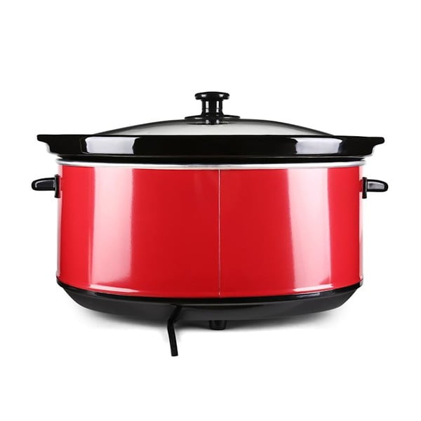 Slow cooker Klarstein Bristol, 6,5 l, roșu-image-3