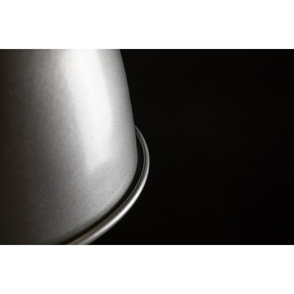 Lustră argintie cu abajur din metal ø 22 cm Zenit – GTV-image-1