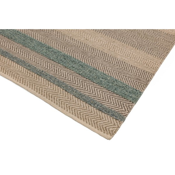 Covor Asiatic Carpets Fields, 160 x 230 cm, taupe-turcoaz-image-2