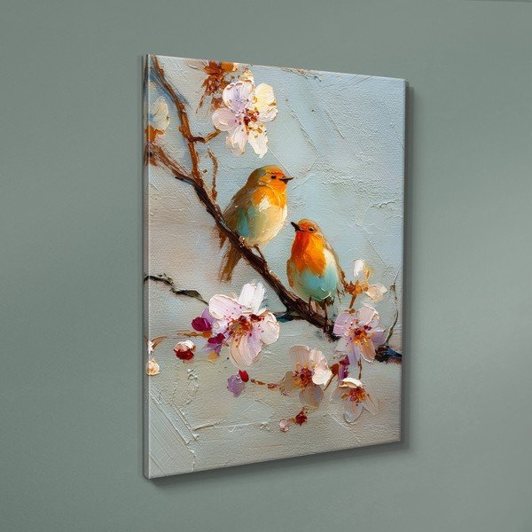 Tablou cu ramă imprimat 60x80 cm Robins – Styler-image-3