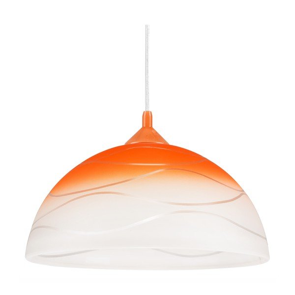 Lustră portocalie ø 30 cm Sfera – LAMKUR-image-4