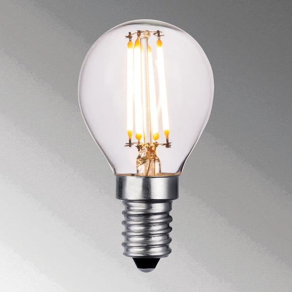 Bec E14, cu lumină caldă 2 W Standard – Fischer & Honsel-image-1