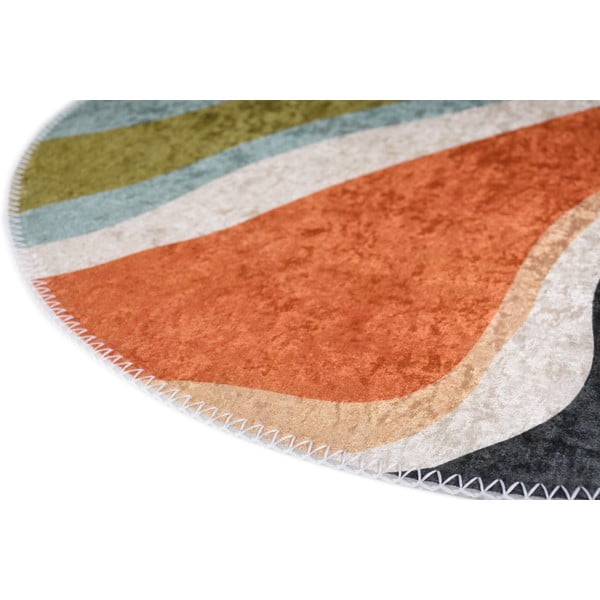 Covor lavabil rotund ø 120 cm Colors of Joy – Vitaus-image-2