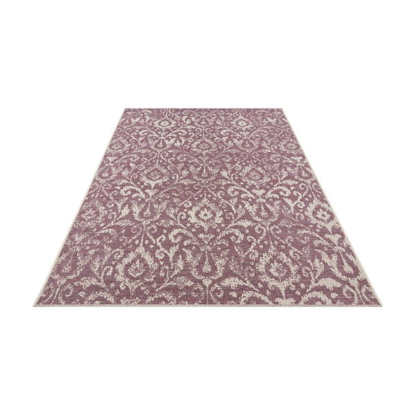 Covor de exterior NORTHRUGS Hatta, 140 x 200 cm, violet - bej-image-2