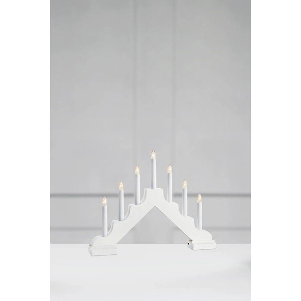 Decorațiune luminoasă de Crăciun albă de podea cu baterii Evelin – Markslöjd-image-1
