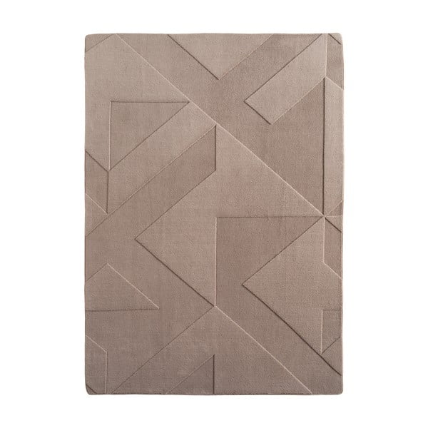 Covor tip traversă maro deschis lavabil 80x250 cm Pompei 1613 – Ayyildiz Carpets