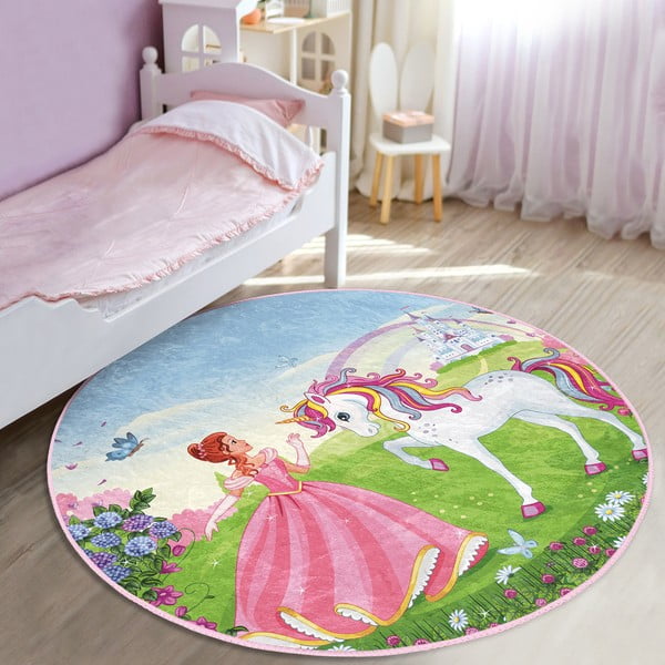 Covor pentru copii ø 80 cm Comfort – Mila Home-image-1