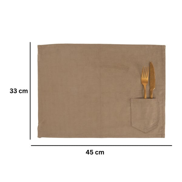 Suport pentru farfurii din material textil 33x45 cm Velmar – Tiseco Home Studio-image-4