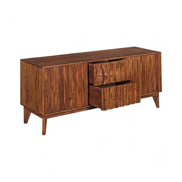 Comodă din lemn masiv de palisandru Skyport BELUR-image-2