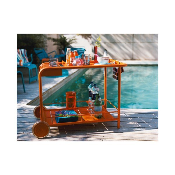 Măsuță auxiliară Fermob Luxembourg, negru-image-1