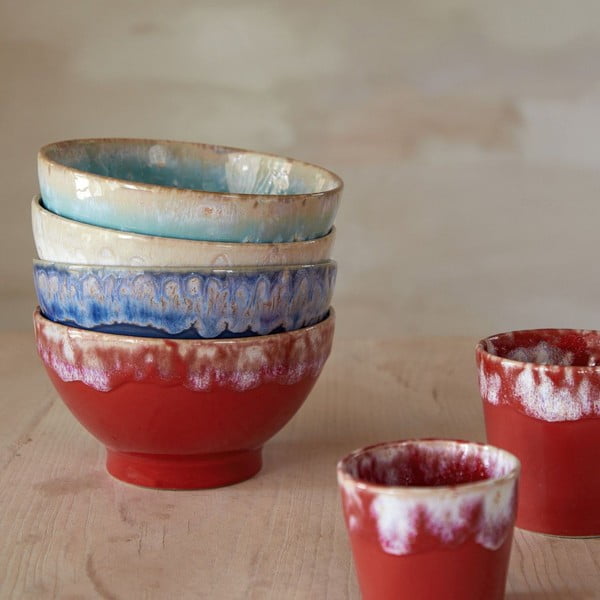 Boluri 4 buc. din gresie ø 15 cm Latte – Costa Nova-image-1