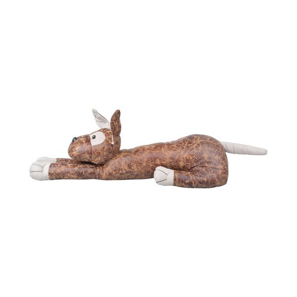 Set 2 opritoare pentru ușă Esschert Design Cat and Dog, maro-image-2