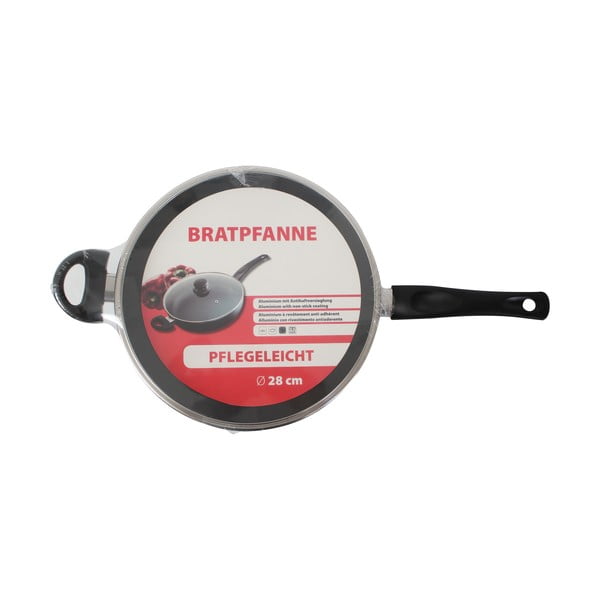 Tigaie din aluminiu cu capac din sticlă ELO, ø 28 cm-image-3