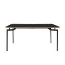 Masă de dining neagră 90x160 cm Alto – Støraa