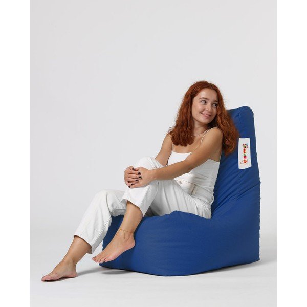 Fotoliu bean bag albastru Diamond – Floriane Garden-image-2