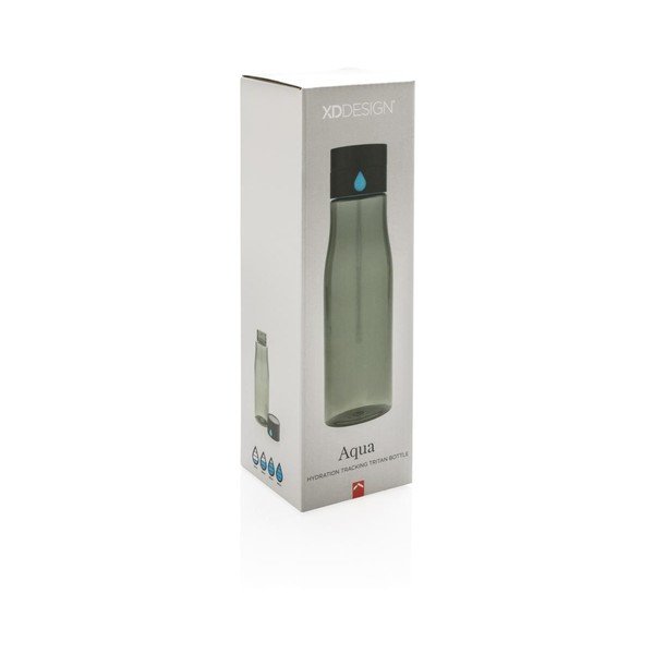 Sticlă de voiaj, XD Design Aqualicious, 600 ml, negru-image-3