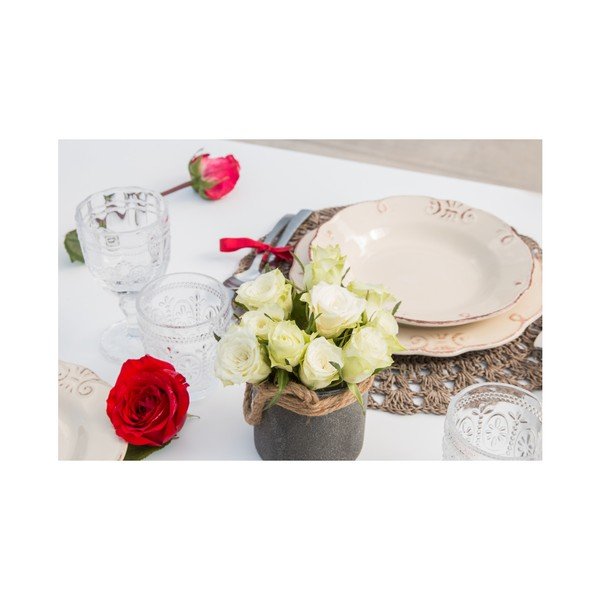 Set veselă 18 piese Villa d'Este Duchessa Bianco-image-1
