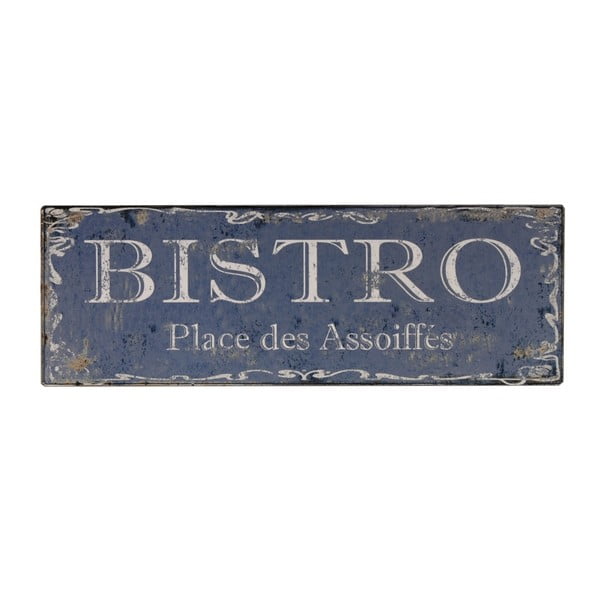 Semn din metal 40x14 cm Bistro – Antic Line