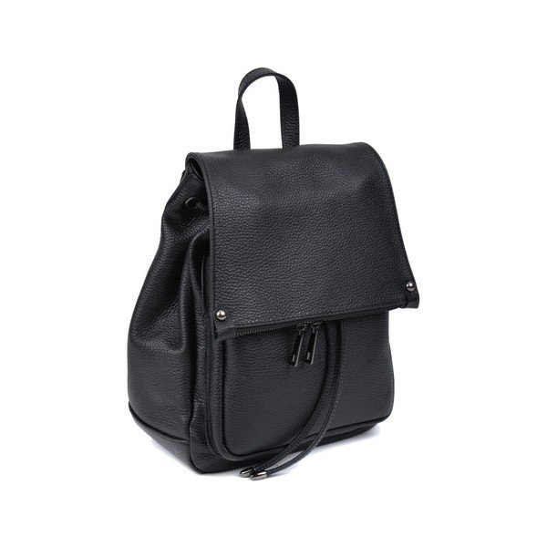 Rucsac din piele pentru femei Roberta M Mussie, negru-image-4