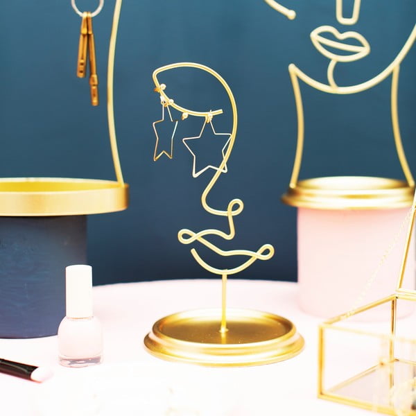 Suport pentru bijuterii Sass & Belle Leila, auriu-image-1