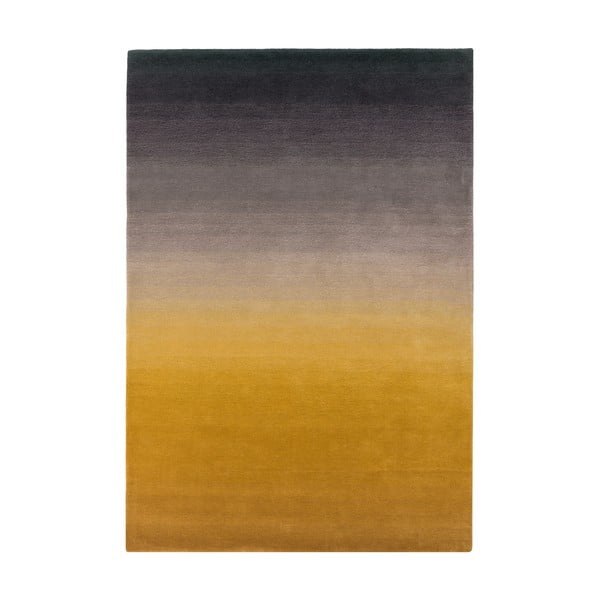 Covor Asiatic Carpets Ombre, 160 x 230 cm, galben-gri