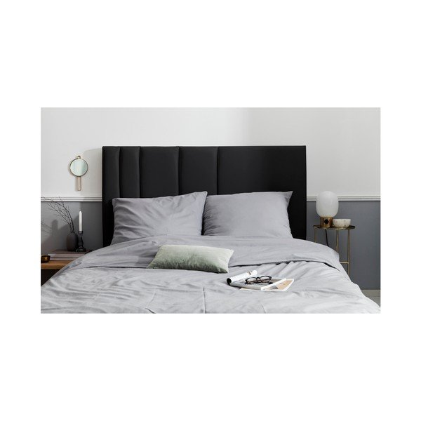 Tăblie pat Mazzini Sofas Dahlia, 120 x 140 cm, negru-image-3