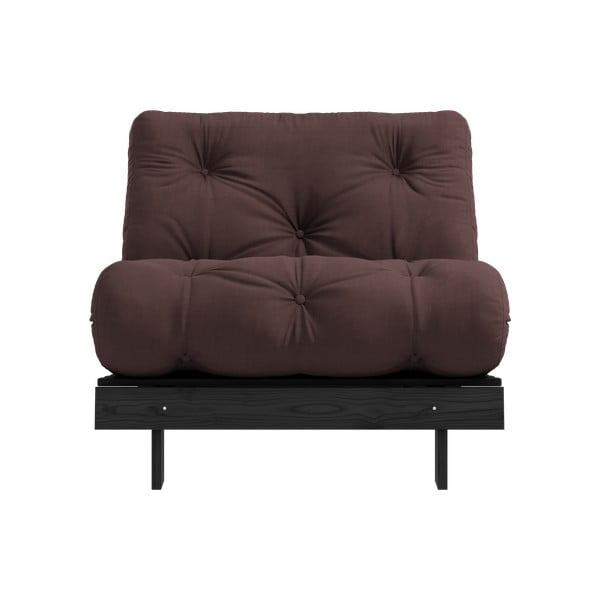 Fotoliu maro închis Roots Black Night – Karup Design-image-3