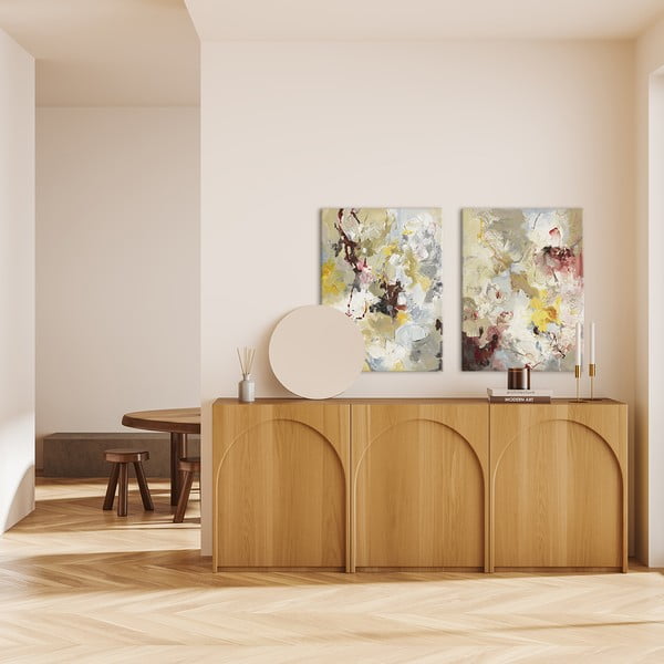 Tablou cu detalii pictate manual 60x80 cm Free Play 1    – Malerifabrikken-image-1