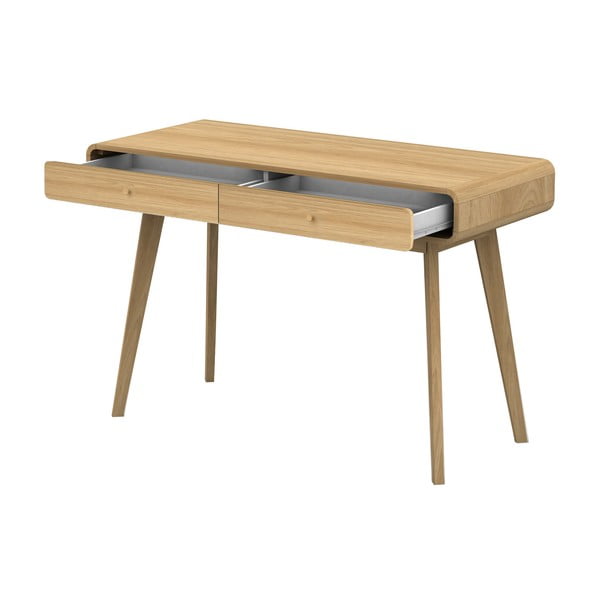 Birou cu aspect de lemn de stejar 50x120 cm Cassie - Støraa-image-1