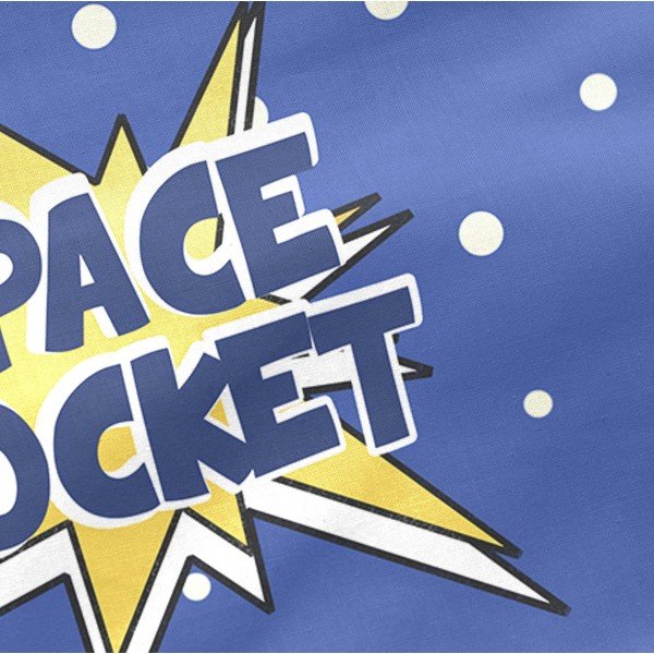 Protecție pentru pătuț din bumbac Mr. Fox Space Rocket, 210 x 40 cm-image-2