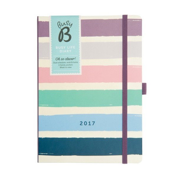 Agendă Busy B Busy Life Stripe 2017-image-4