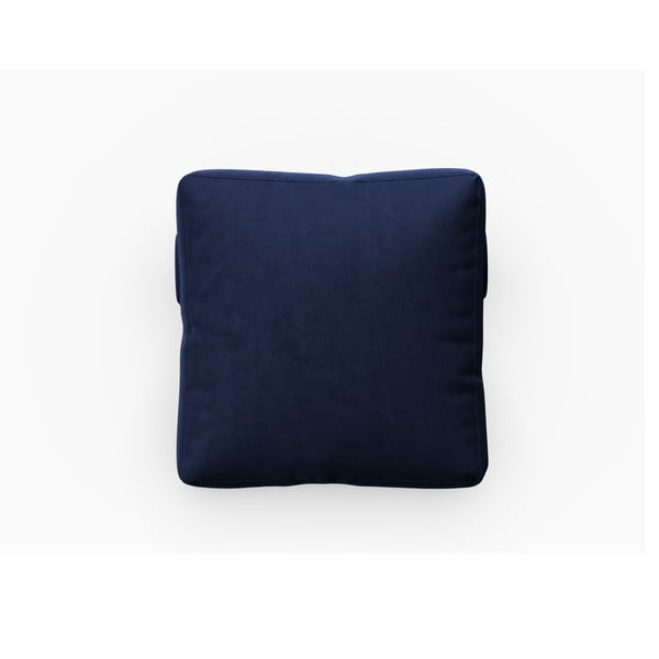 Pernă pentru canapea modulară albastră cu tapițerie din catifea Rome Velvet - Cosmopolitan Design-image-1