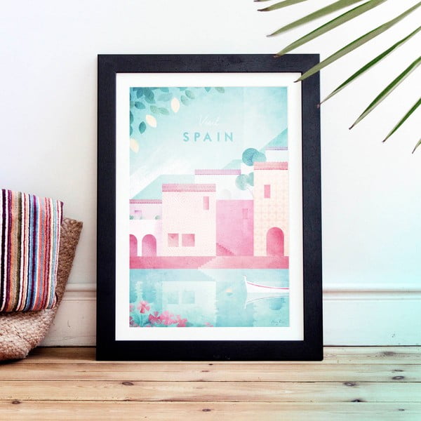 Poster Travelposter Spain, 30 x 40 cm-image-1