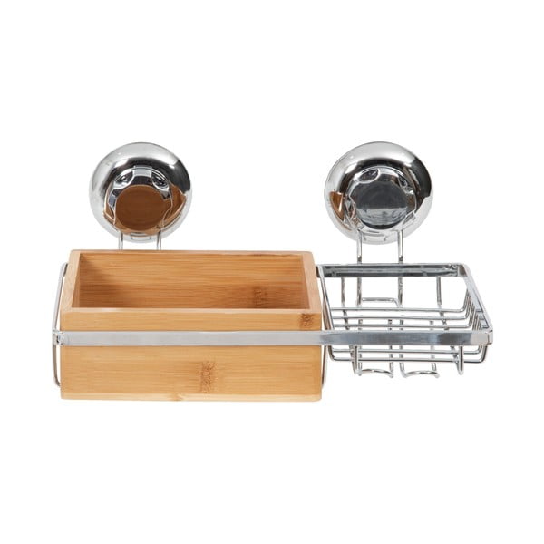 Suport din bambus cu săpunieră Compactor Spa-image-4