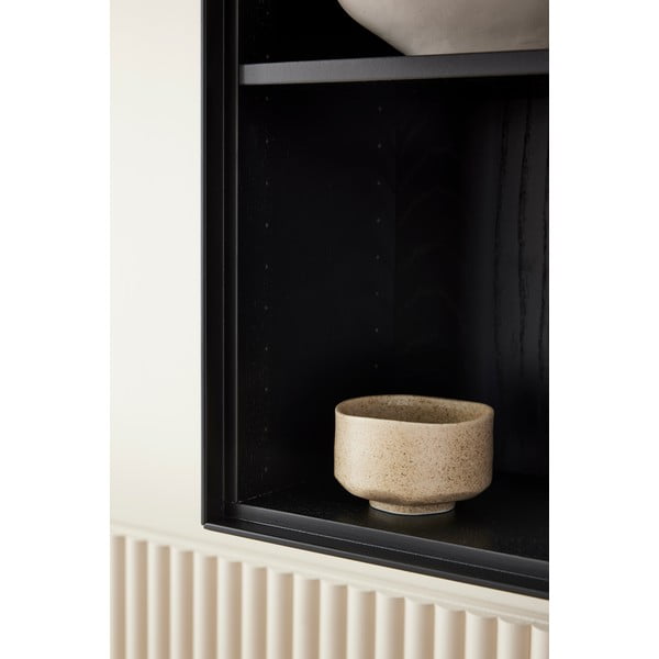 Bibliotecă de perete neagră 68x68 cm Edge by Hammel – Hammel Furniture-image-3