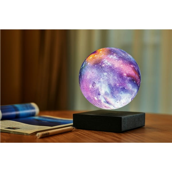 Decorațiune luminoasă neagră cu alimentare la priză ø 12 cm Galaxy – Gingko-image-1