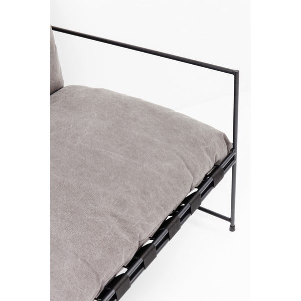 Canapea cu 2 locuri Kare Design Cornwall, gri-image-2