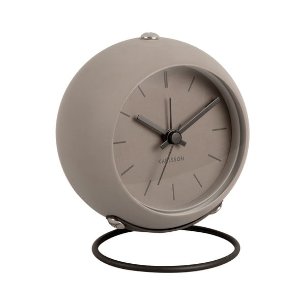 Ceas deșteptător ø 9,5 cm Nirvana Globe – Karlsson-image-2
