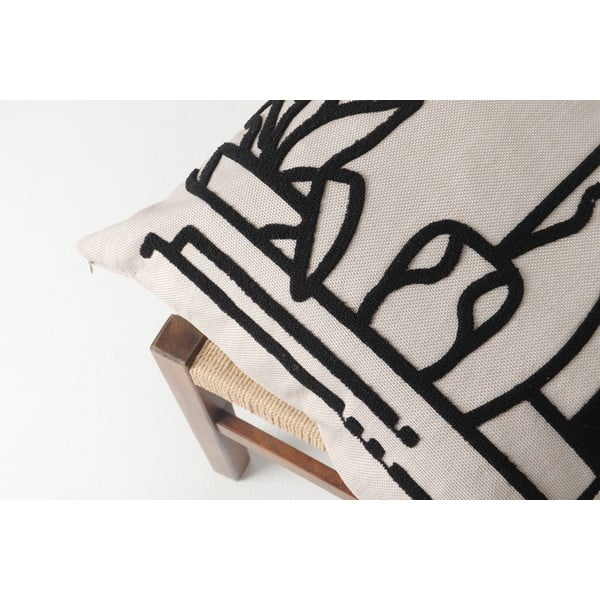 Față de pernă din in 43x43 cm Winter Sun – Mioli Decor-image-4