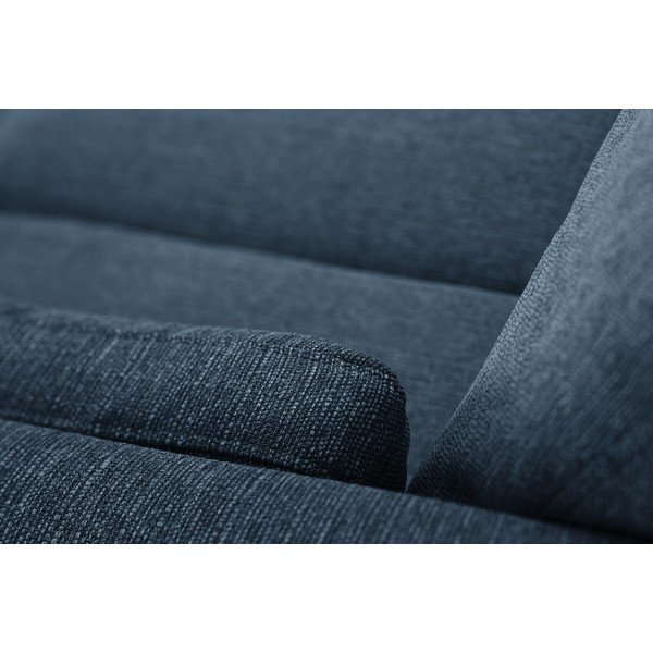 Canapea Jalouse Maison Elisa, 152 cm,, albastru denim-image-1