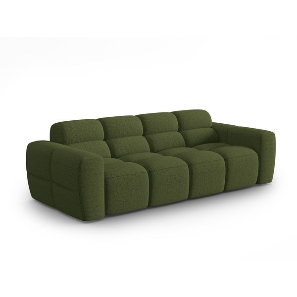 Canapea verde 256 cm Lisa – Micadoni Home-image-2
