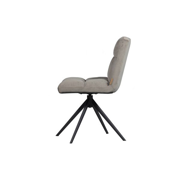 Scaun dining gri rotativ Vinny – WOOOD-image-1