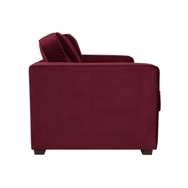 Canapea cu 2 locuri Cosmopolitan Denver, roșu burgundy-image-2